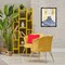 Stupell Industries Woman in Stripes Floater Framed Canvas Wall Art Design by June Erica Vess